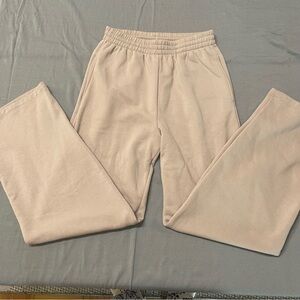 HM straight Beige Sweatpants